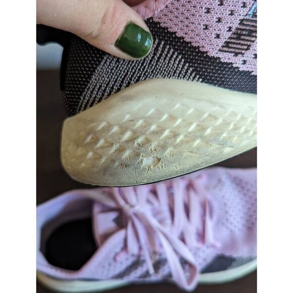 Adidas Fluidflow Women's Purple and Black Running Sneaker Shoes - Size 7 - Picture 9 of 10